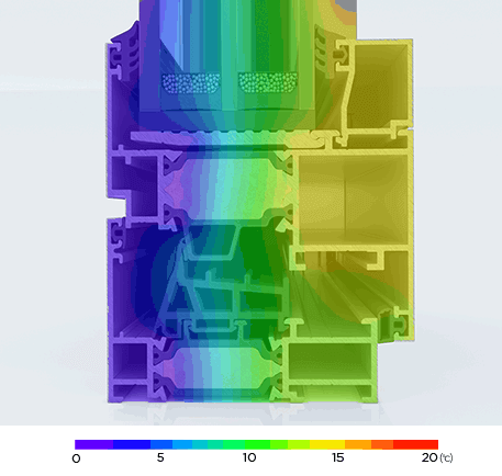 Uf ≥ 1.2 W/m²K