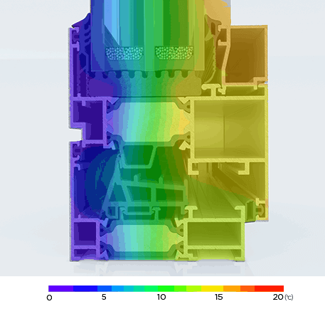 Uf ≥ 1.1 W/m²K