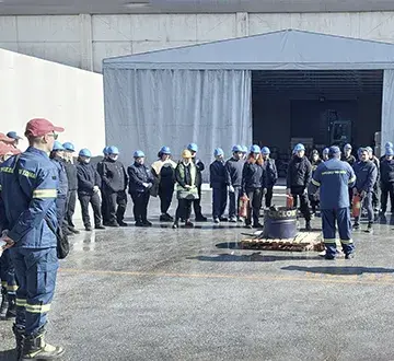 The Annual Firefighting Training of the Fire Services Directorate of Kilkis hosted in ELVIAL