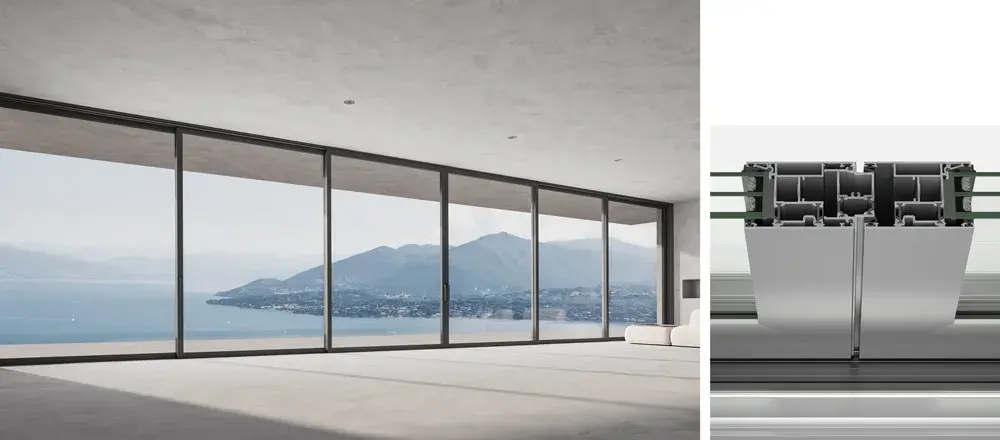 6-Sash meeting stile with ﬁxed parts