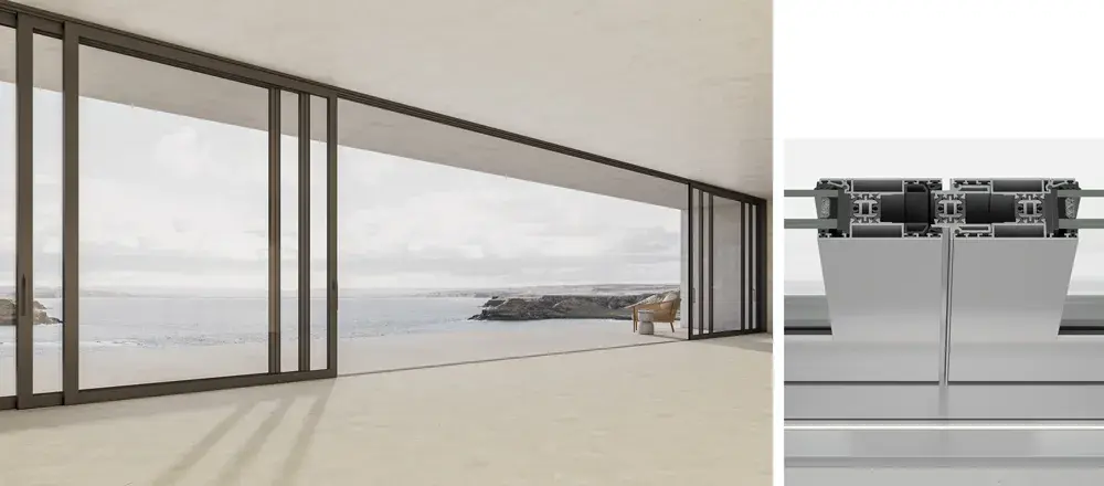 6-Sash meeting stile with ﬁxed parts