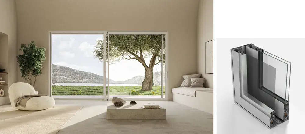 2-SASH WITH FLYSCREEN